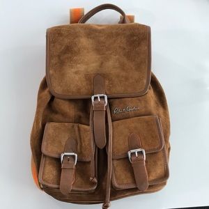 Robert Graham Kormi Suede Leather Backpack